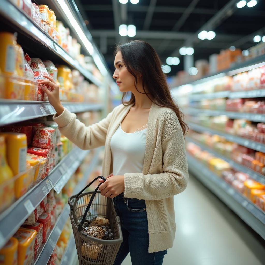 Visual concept showing the impact of inflation on household purchasing power and daily expenses